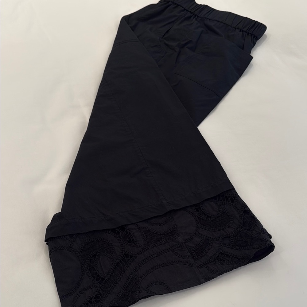 Banana Republic Black Wide Leg Pants